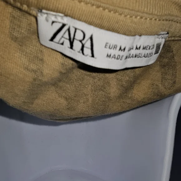 Zara leopard print shirt - Picture 3 of 3